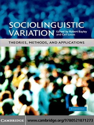 cover image of Sociolinguistic Variation
